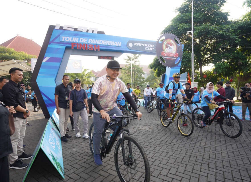 Tour De Panderman Gelaran Polda Jatim Digelar, Jadikan KWB Sport Tourism dan Tumbuhkan Ekonomi