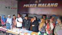 Produksi Barang Ilegal Berbahaya, Empat Rumah Digerebek Polres Malang