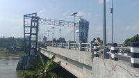 Jembatan Brawijaya Yang Dibangun Dengan Biaya Rp 66 Miliar Terbakar, Penyebabnya Belum Diketahui