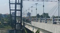 Jembatan Brawijaya Terbakar Hebat dan Viral di Medsos, Berikut Penjelasan Kapolsek Kediri Kota