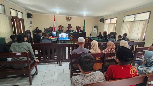 Dua Penganiaya Santri Mojo Kediri Jalani Sidang Perdana