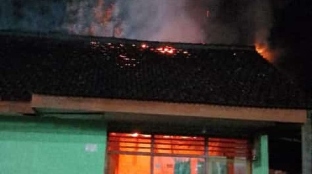 Kantor Perhutani Trenggalek Terbakar, Diduga Korsleting, Kerugian Rp 35 Juta