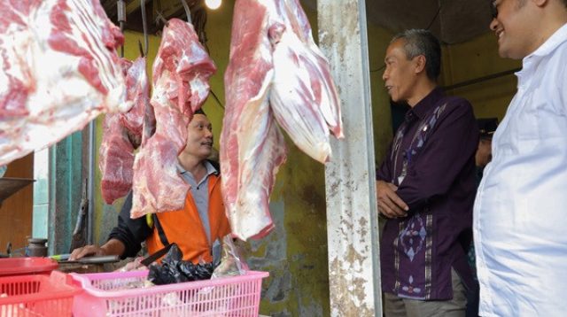Sidak Jelang Hari Raya Kurban, Satgas Ketahanan Pangan Kota Kediri Pantau Stok dan Harga Komoditas