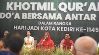 Doa Bersama Antar Umat Beragama HUT ke-1.145 Kota Kediri, Pj Walikota Zanariah Harapkan Kerukunan Tetap Terjaga