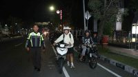 Razia Knalpot Brong di Blitar, Amankan Puluhan Motor