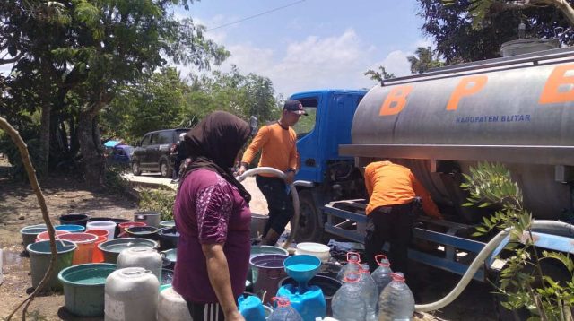 Musim Kemarau, BPBD Mulai Petakan Daerah Rawan Kekeringan, Lima Kecamatan Blitar Selatan jadi Prioritas