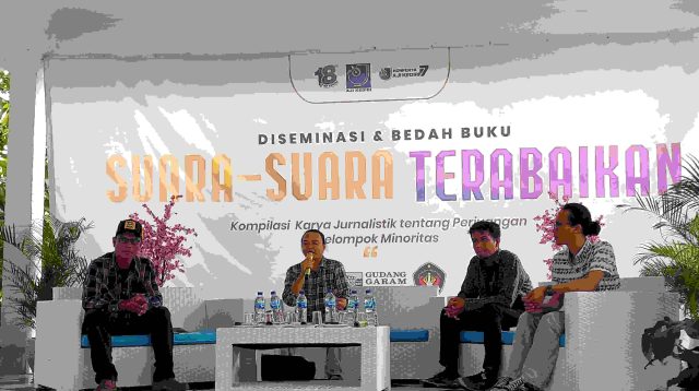 AJI Kediri Menggelar Diseminasi dan Bedah Buku Berjudul “Suara-suara Terabaikan” Jelang Pra Konferta