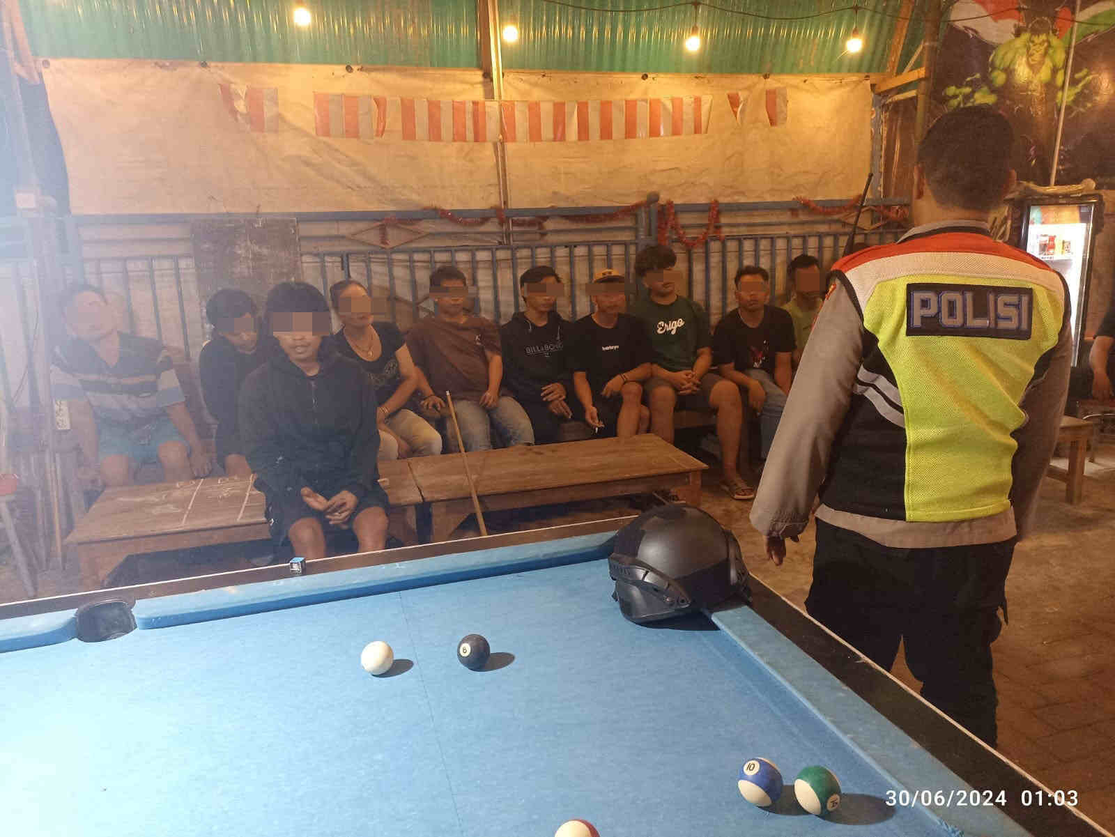 Pasca Konser Musik di GOR Jayabaya Kota Kediri, Temukan Sejoli di Warung dan Amankan Miras