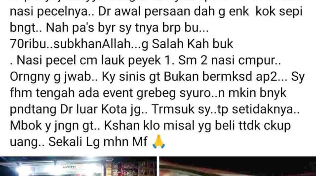 Saat Grebeg Suro, Aji Mumung, Pedagang Getok Harga, Ini Kata Kepala Disperdakum Kabupaten Ponorogo