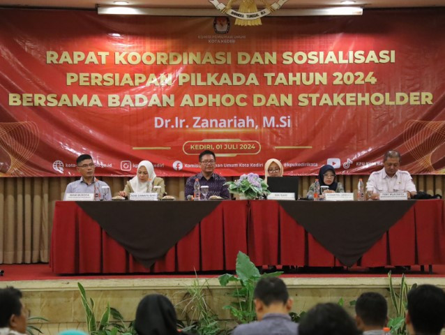 Persiapkan Pilkada 2024, Plt Kepala Bakesbangpol Kota Kediri Minta PPS dan PPK Diharuskan Pahami Tupoksi