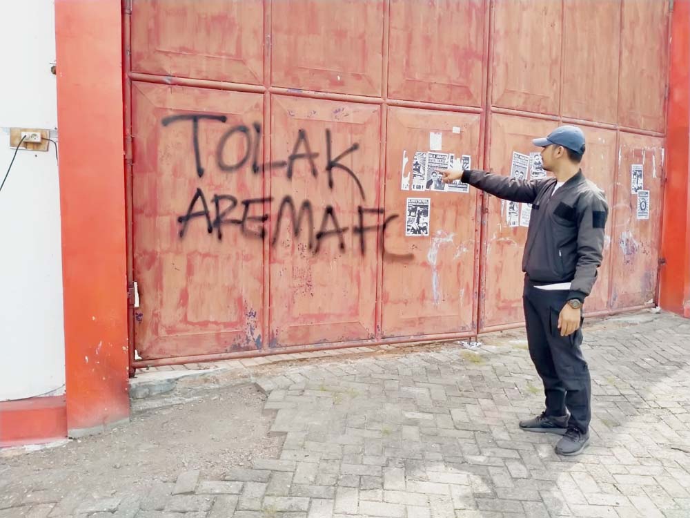 Vandalisme Tolak Arema FC