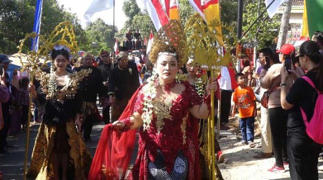 Tonton Karnaval di Kabupaten Nganjuk, Warga Dapat 3.500 Porsi Bakso Gratis, Ini Kata Kades Kepel Ngetos