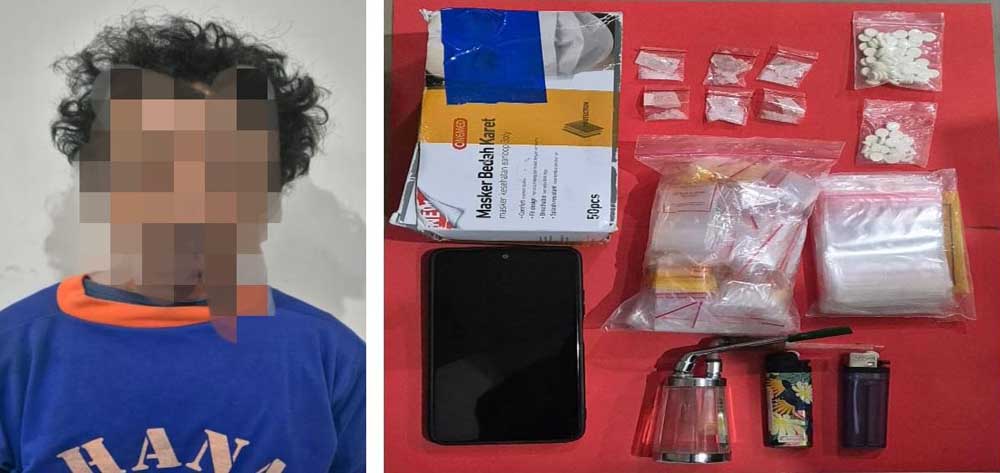 Sopir Nyambi Pengedar Narkoba Diamankan