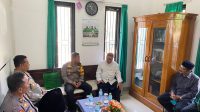 Kunjungi Kantor PCNU Nganjuk, Bahas Pengamanan Pilkada dan Hoaks