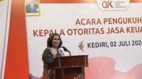 Kepala OJK Kediri Dikukuhkan, Pj Wali Kota Kediri Ajak Kolaborasi Tingkatkan Literasi dan Inklusi Keuangan