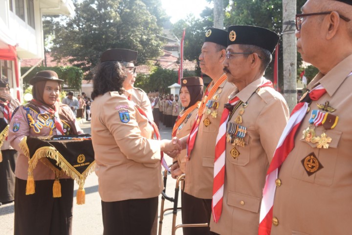 apel besar pramuka kota kediri