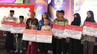 Peringati Hari Jadi ke-1145 Kota Kediri, Pj Walikota Zanariah Santuni 1.689 Anak Yatim