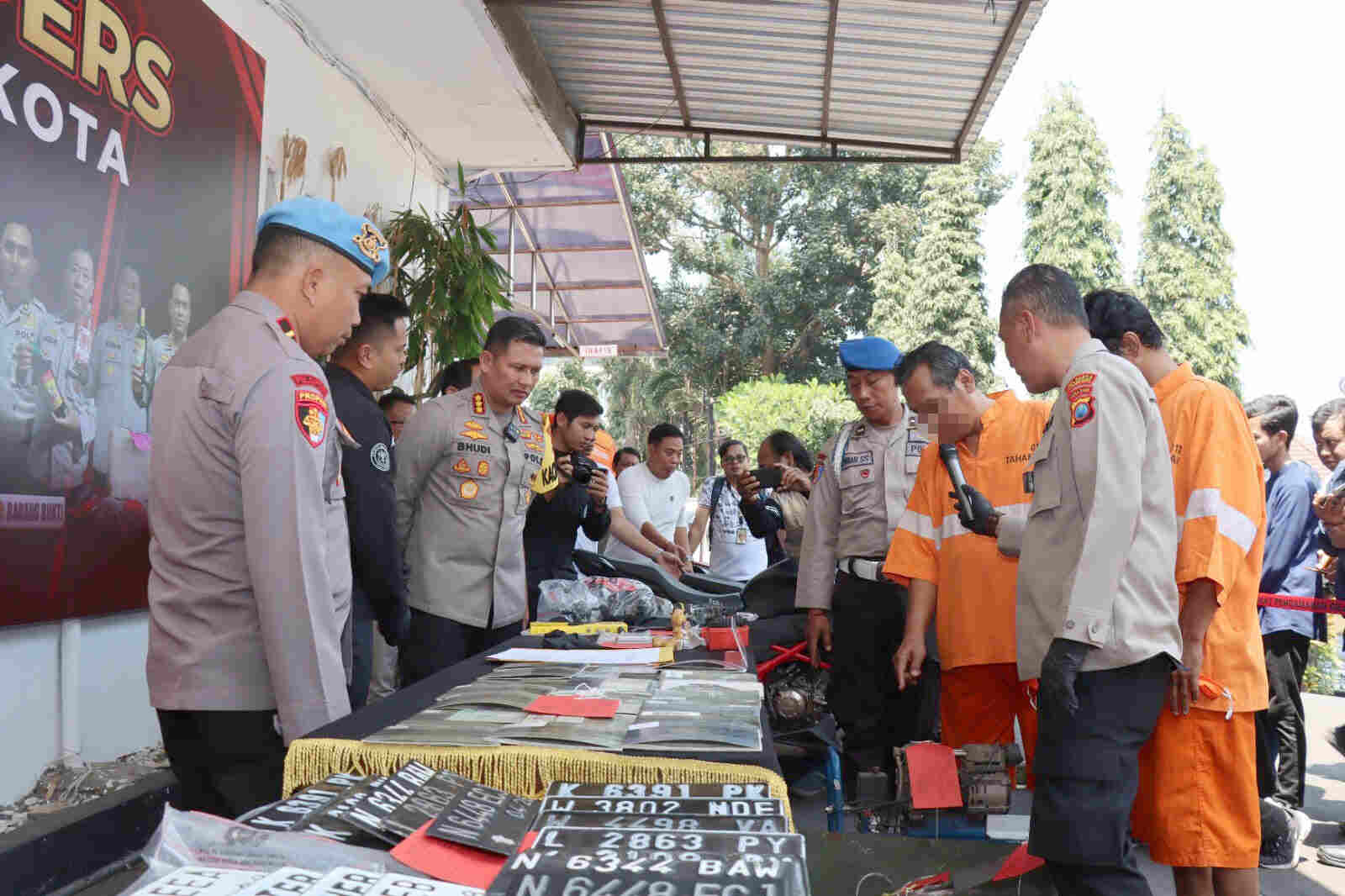 Polsek Lowokwaru Malang Bekuk Sindikat Curanmor, Amankan Lima Tersangka. Ini Modusnya