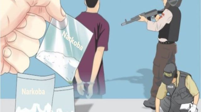 Bertransaksi Sabu, Dua Laki-laki Ditangkap di Jombang