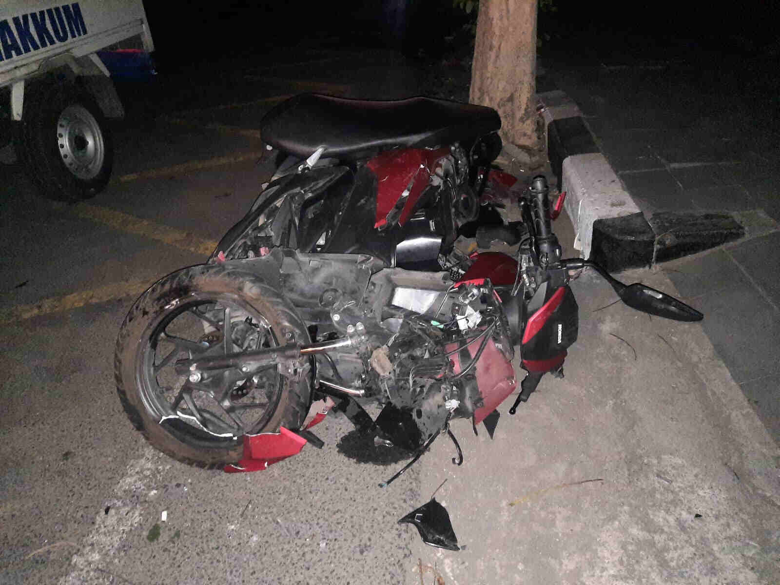 Pemotor Bertabrakan, Pemuda Asal Burengan Kediri Tewas