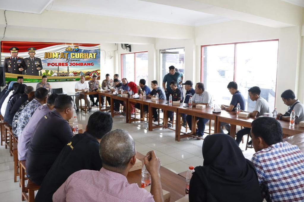 Jumat Curhat Polres Jombang, Pengusaha SPBU Merasa “Diperas” Oknum