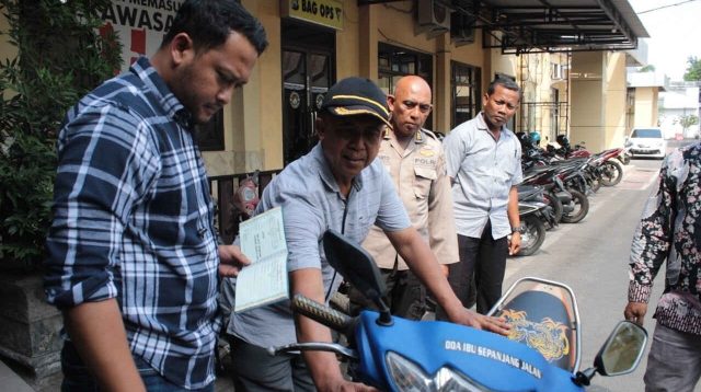 Berkat Aplikasi “Ilmu Semeru Polda Jatim”, Satu Motor Kembali pada Pemiliknya