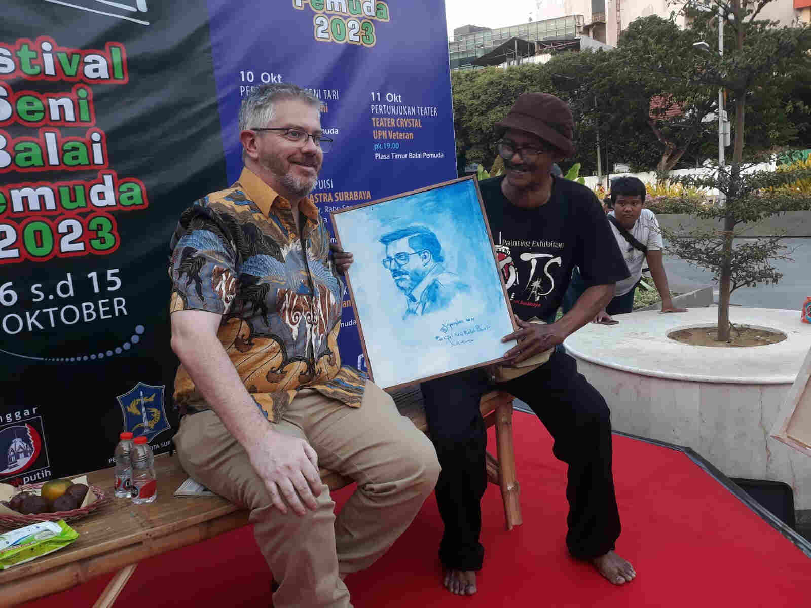 Festival Seni Balai Pemuda Berlangsung Meriah, Model OTS Diganti Tamu dari Kedubes Australia