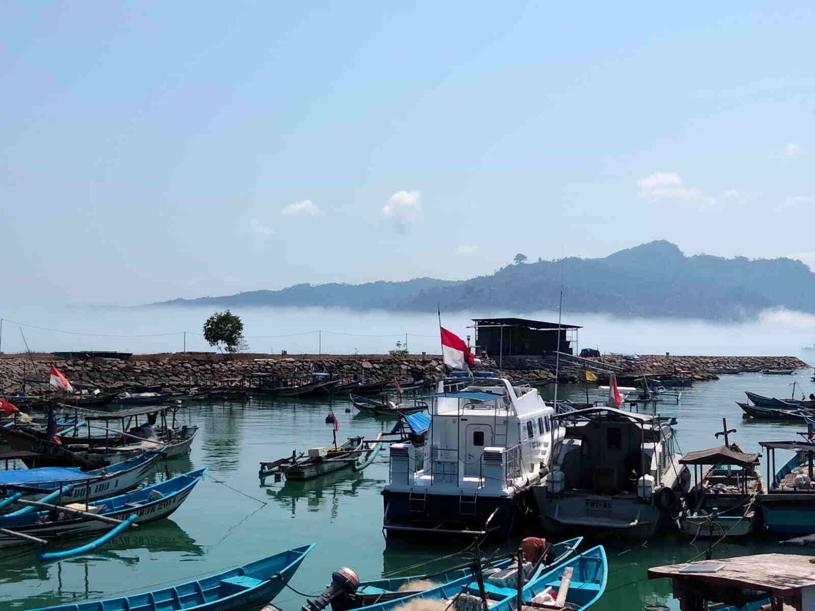 Kabut Tebal Selimuti Pesisir Selatan, Jarak Pandang Minim, Nelayan Tak Berani Melaut