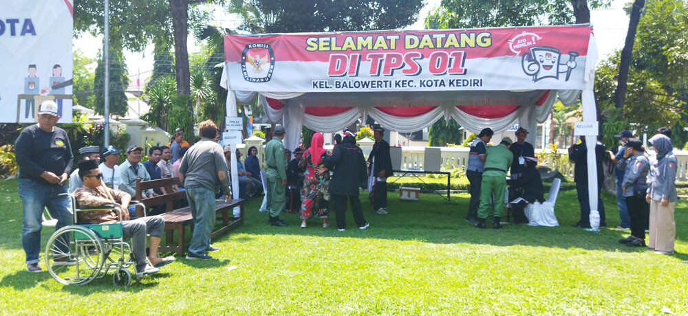 Siapkan Pengamanan Pemilu 2024, Polres Kediri Kota Gelar Simulasi Sispamkota