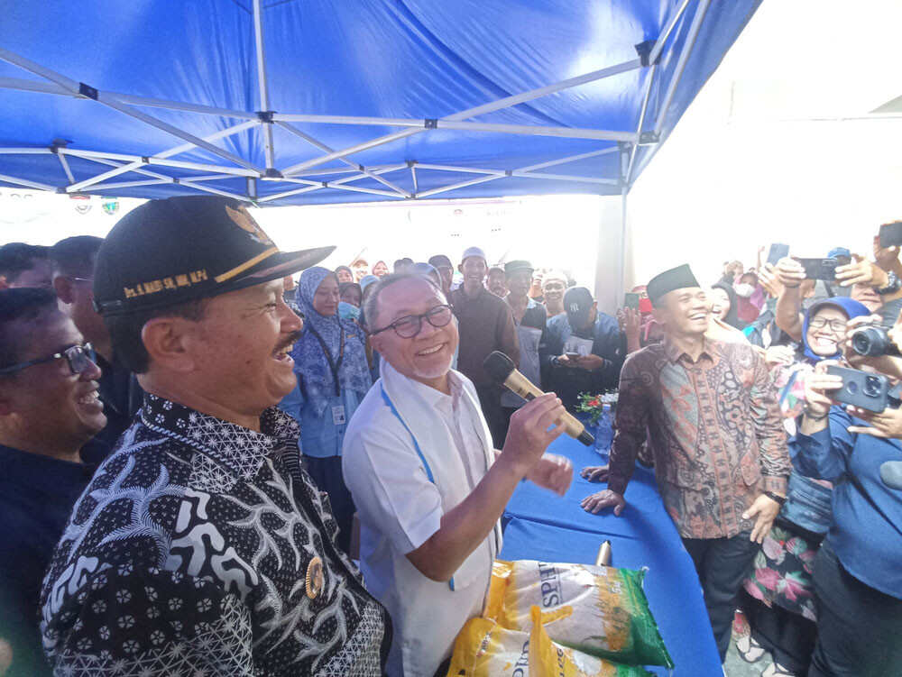 Kunjungan di Kota Madiun, Mendag Berharap Pemda Sering Adakan Operasi Pasar