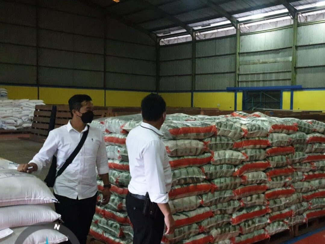 Sidak Pasar, Satgas Pangan Polres Malang Catat Stok Beras Masih 46 Ribu Ton
