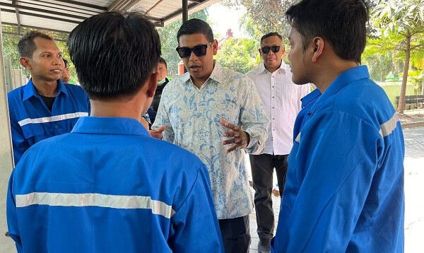 Wali Kota Kediri Tinjau Pelatihan Pengelasan, Hadirkan Pelatihan Profesional Agar Peserta Bisa Langsung Kerja
