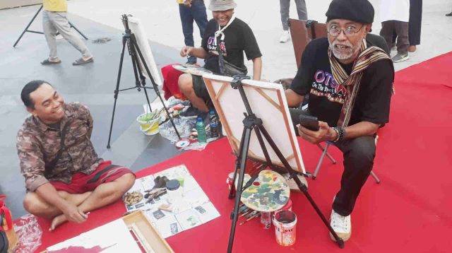 Festival Seni Balai Pemuda Berlangsung Meriah, Sejumlah Pelukis "Gelo" Walikota Batal Hadir