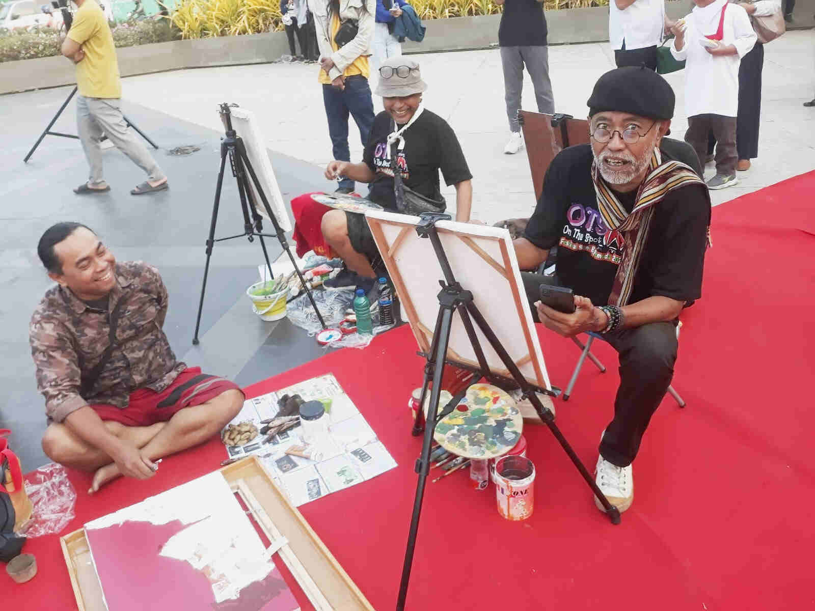 Festival Seni Balai Pemuda Berlangsung Meriah, Sejumlah Pelukis "Gelo" Walikota Batal Hadir