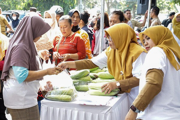 Redam Gejolak Harga Kebutuhan Pokok, Gerakan Pangan Murah Digelar Pemkot Kediri