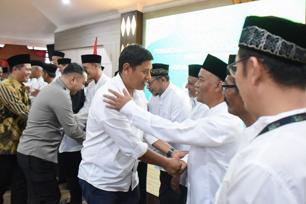 Hadiri Pengukuhan Pengurus ICMI, Wali Kota Kediri Ingatkan Kolaborasi untuk Persiapkan Indonesia Emas 2045