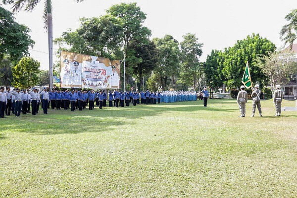 Upacara Hari Jadi ke-78 Provinsi Jatim, Ajak Masyarakat Berinisiatif, Kolaboratif, dan Inovatif