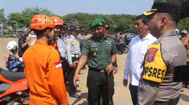 Ratusan Personel Diterjunkan, Operasi Mantap Brata di Kediri Digelar