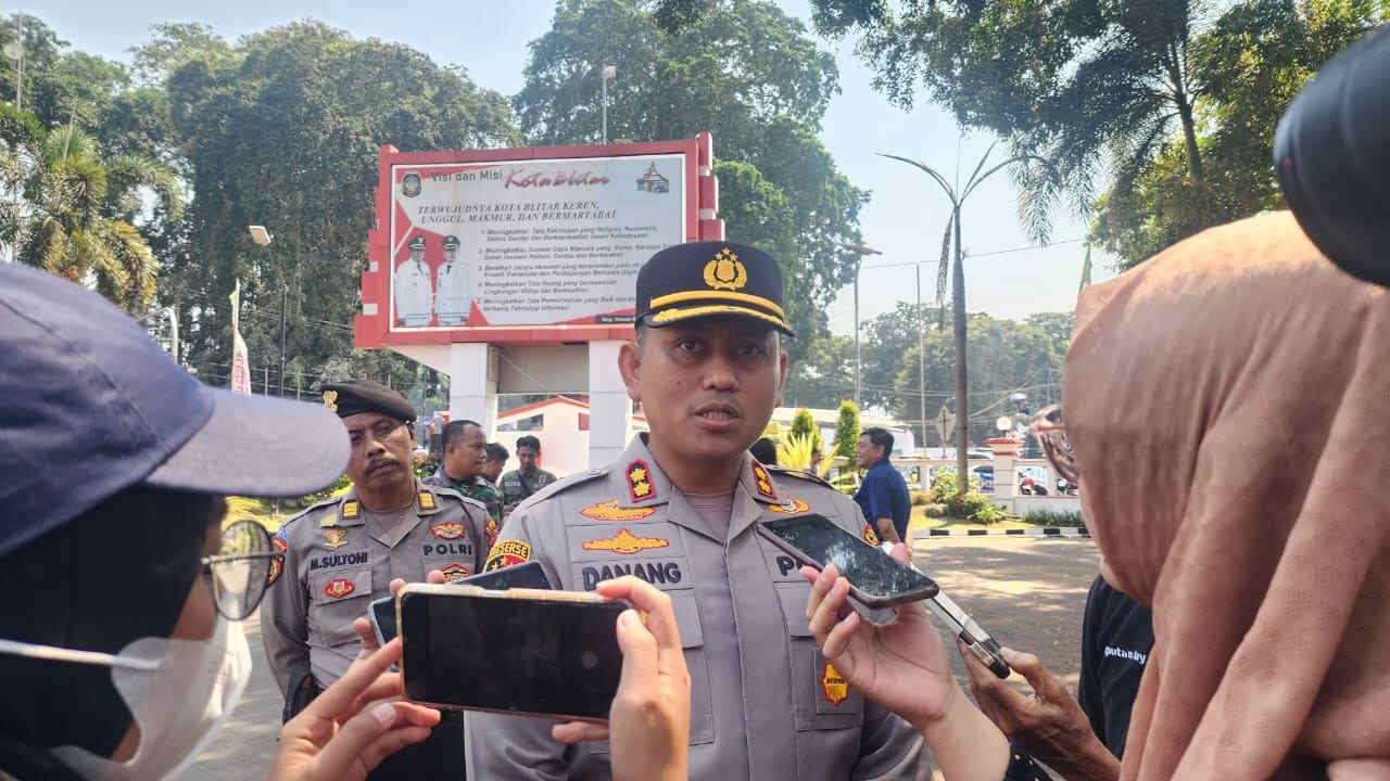 Persiapan Pemilu 2024, Polres Blitar Kota Terjunkan Ratusan Personel, dan Catat Dua Kecamatan Dinilai Rawan Konflik