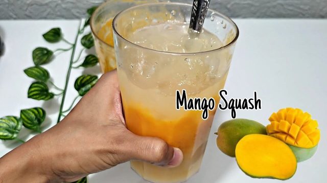 Slurp! Kesegaran Es Mangga Squash yang Cocok Dinikmati Saat Cuaca Panas, Berikut Resepnya