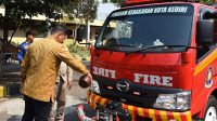 Luncurkan Kendaraan Baru Pemadam Kebakaran, Wali Kota Kediri Harapkan Banyak Bekerjasama Membantu Daerah Lain