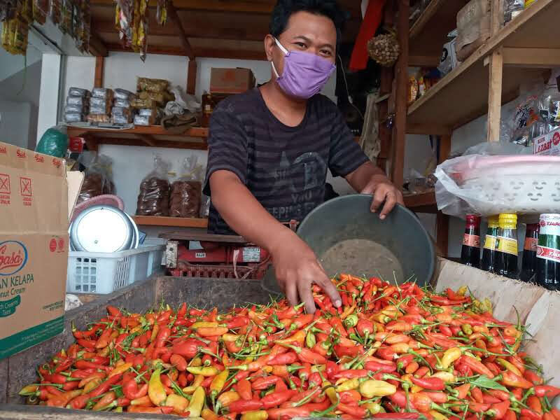Kemarau Panjang Kerek Harga Cabai di Kota Blitar, Pembeli Meradang