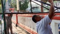 Ganggu Pejalan Kaki, Tenda PKL Depan PIPP Kota Blitar Dibongkar