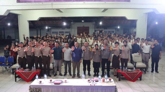 Cegah Bullying, Polres Blitar Gelar Penyuluhan di SMA Katolik Seminari Garum