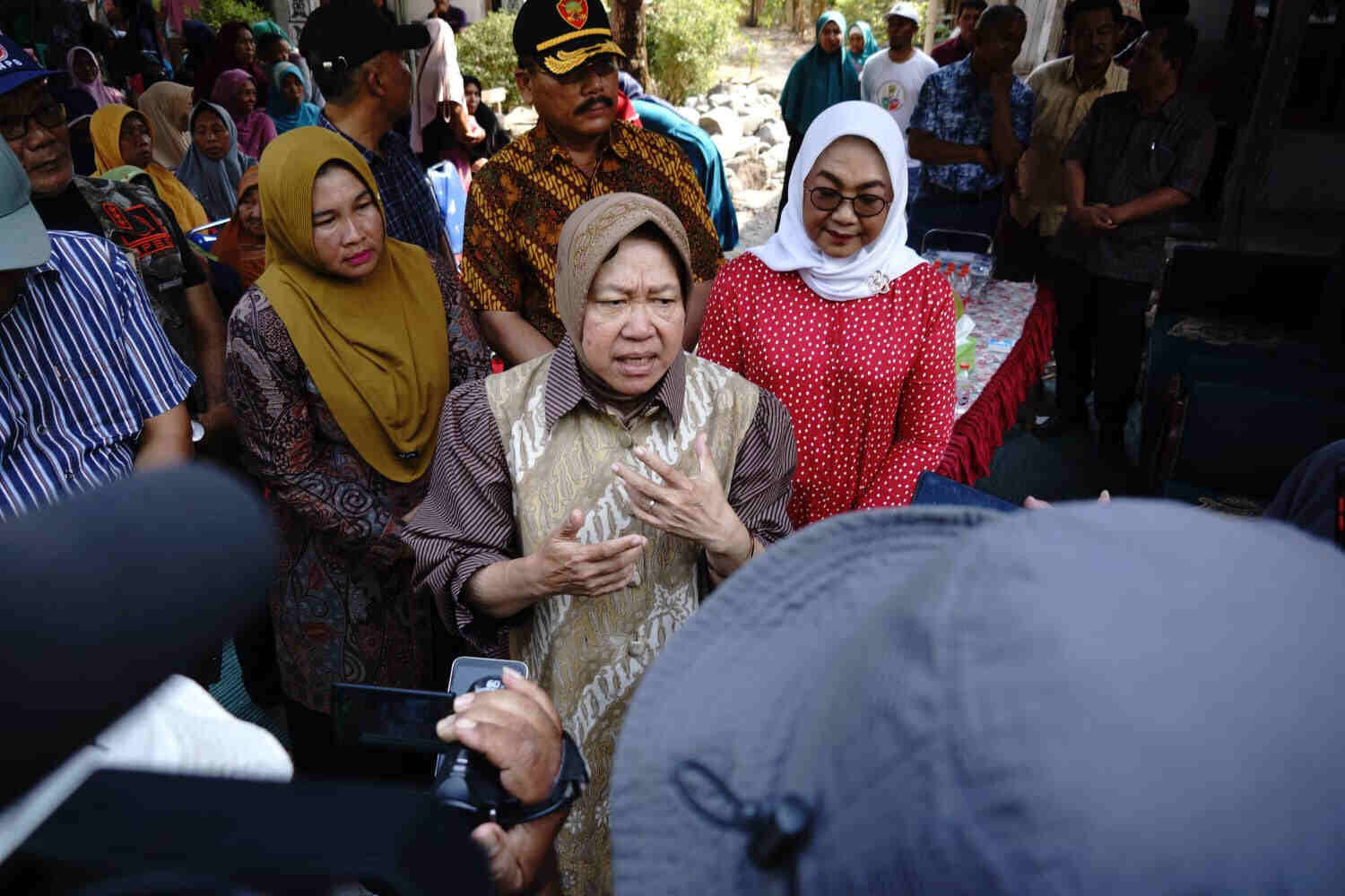 Kunjungan di Kabupaten Jombang, guna Penuhi Kebutuhan Air Bersih, Mensos Bakal Lakukan Ini