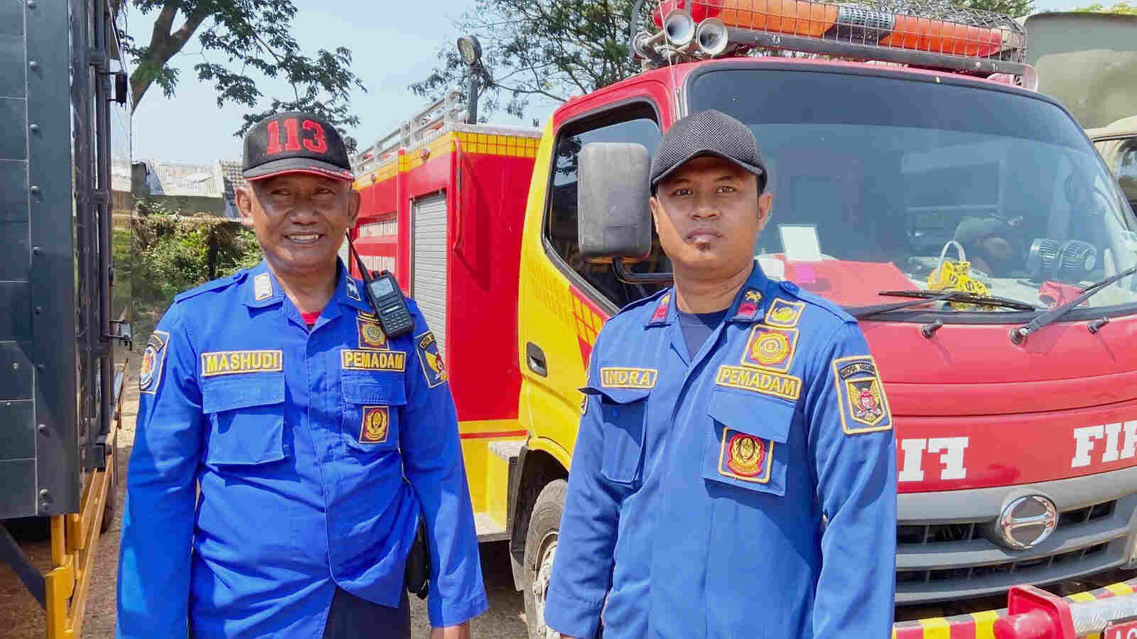 Mashudi Anggota Damkar Kota Kediri, Harus Bertaruh Nyawa Saat Tugas Pertama