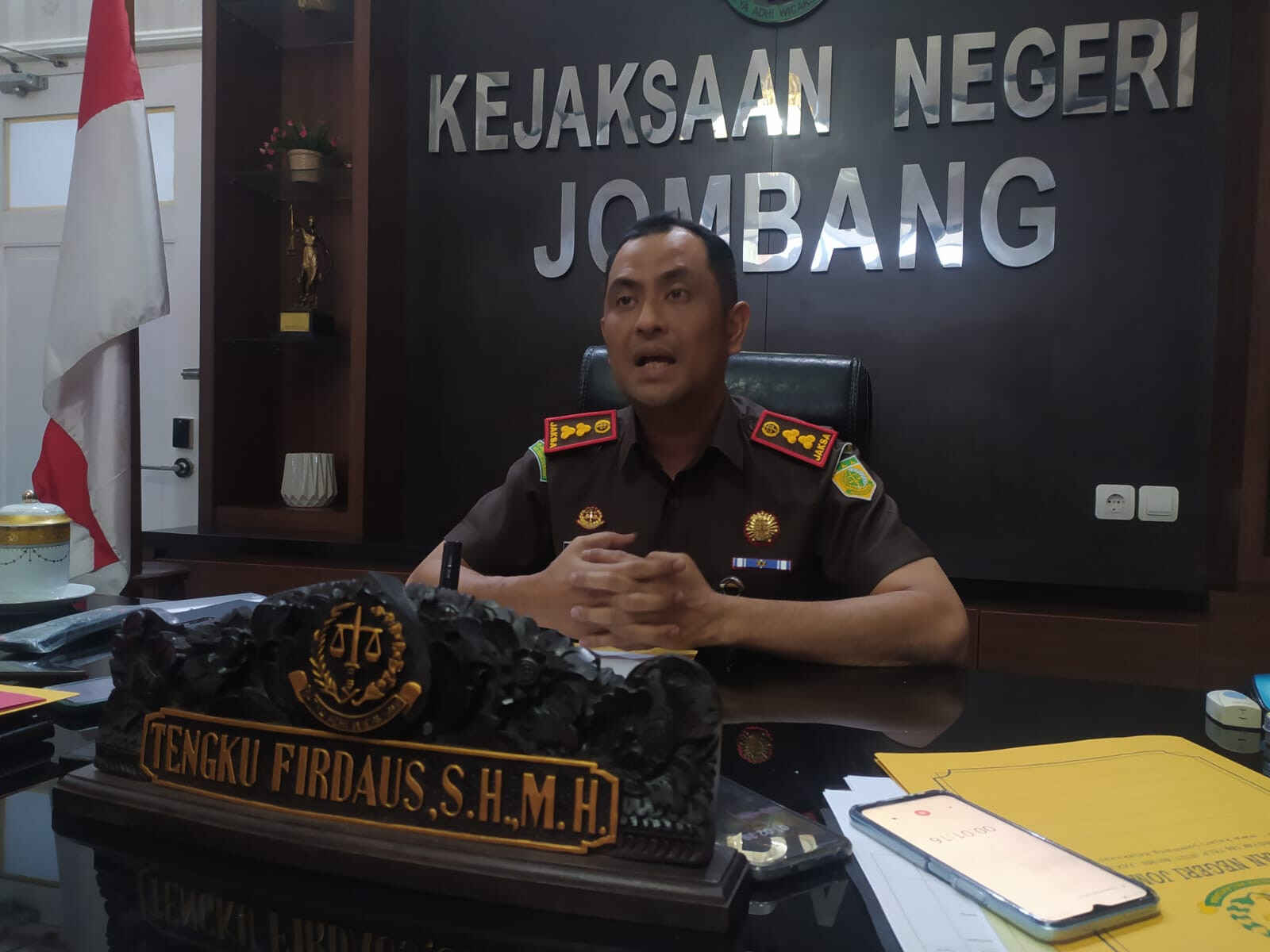 Kasus Korupsi Pokir DPRD Jatim, Kejari Jombang Tetapkan Satu Tersangka