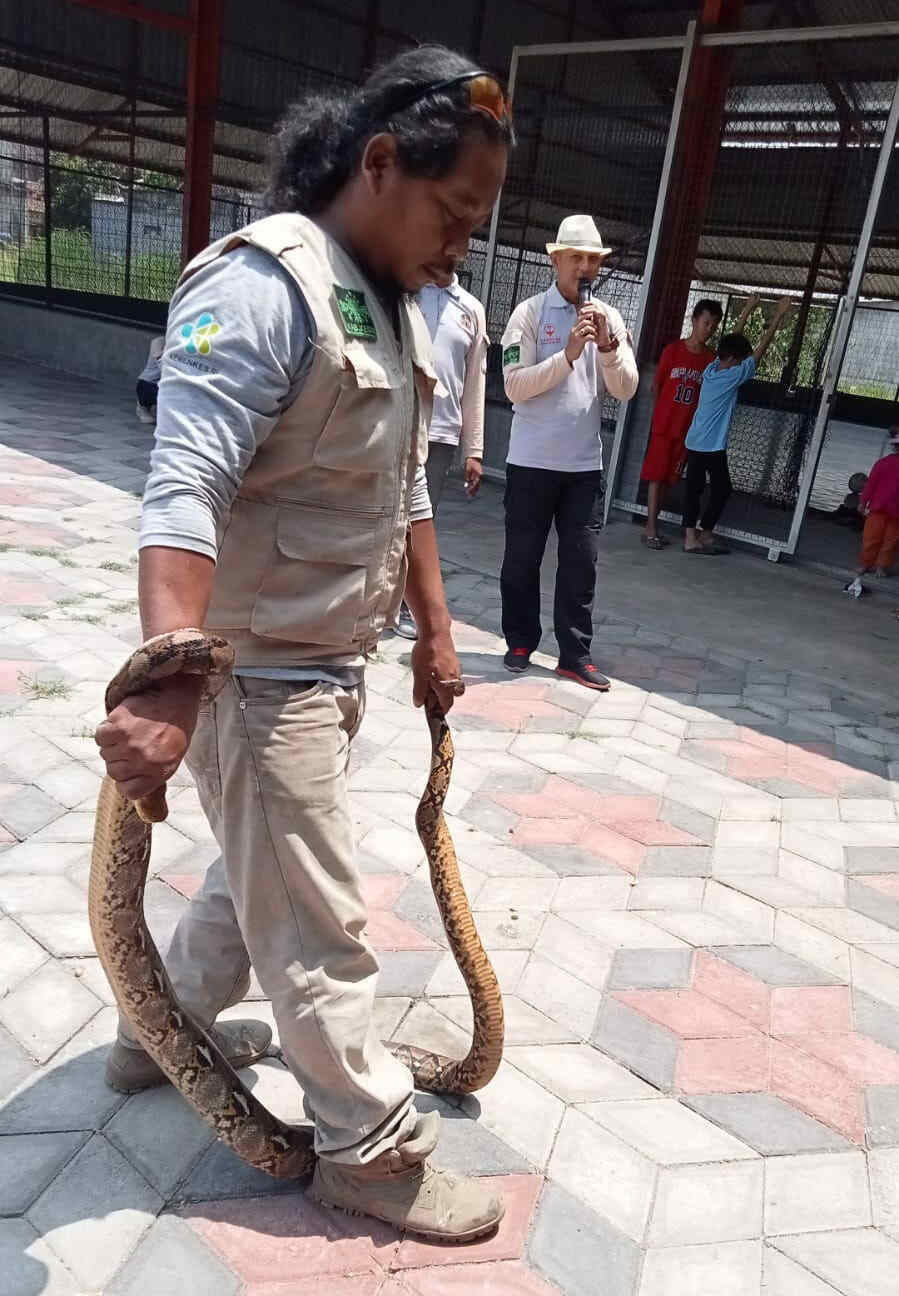 Damkar Satpol PP Kabupaten Kediri Bersama FPRB Gelar Pelatihan Cegah Kebakaran dan Hewan Liar