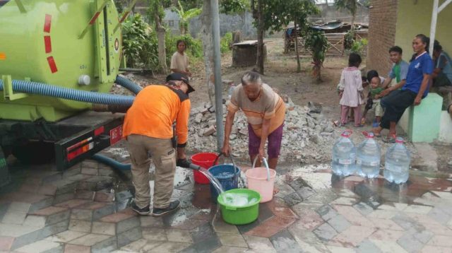 Debit Sumur Susut, Dua Kelurahan di Kota Blitar Krisis Air Bersih