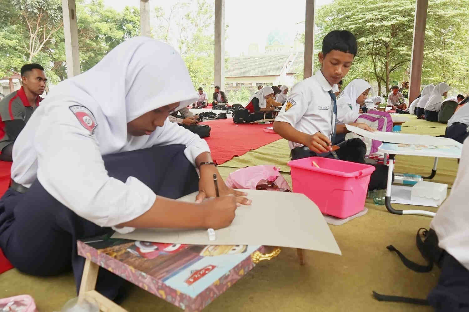 Disdikbud Jombang Ajak Pelajar SD dan SMP Lomba Desain Mural Sebagai Pesan Motivasi dari Kurikulum Merdeka di Sekolah
